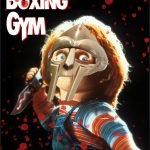 gladiators fight club graphic for sparring event merch